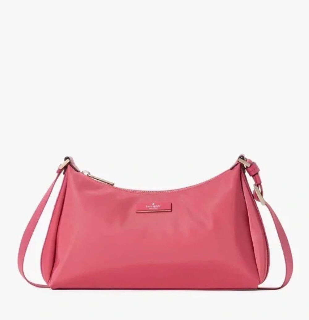 Kate Spade Carter Nylon Small Shoulder Bag *Rose Oil*
